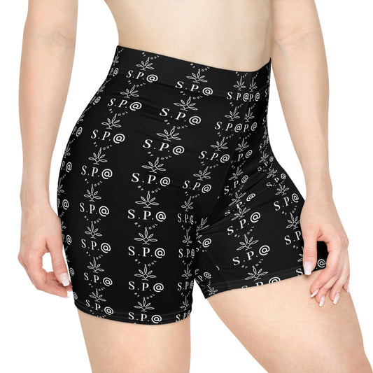 Sp@ By Soul Women's Biker Shorts (AOP)