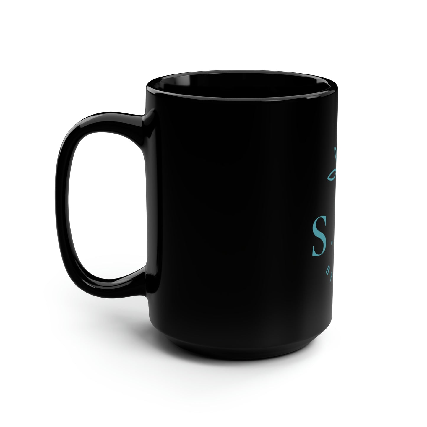 Black Mug, 15oz