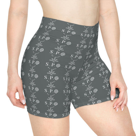 Sp@ By Soul Women's Biker Shorts (AOP)