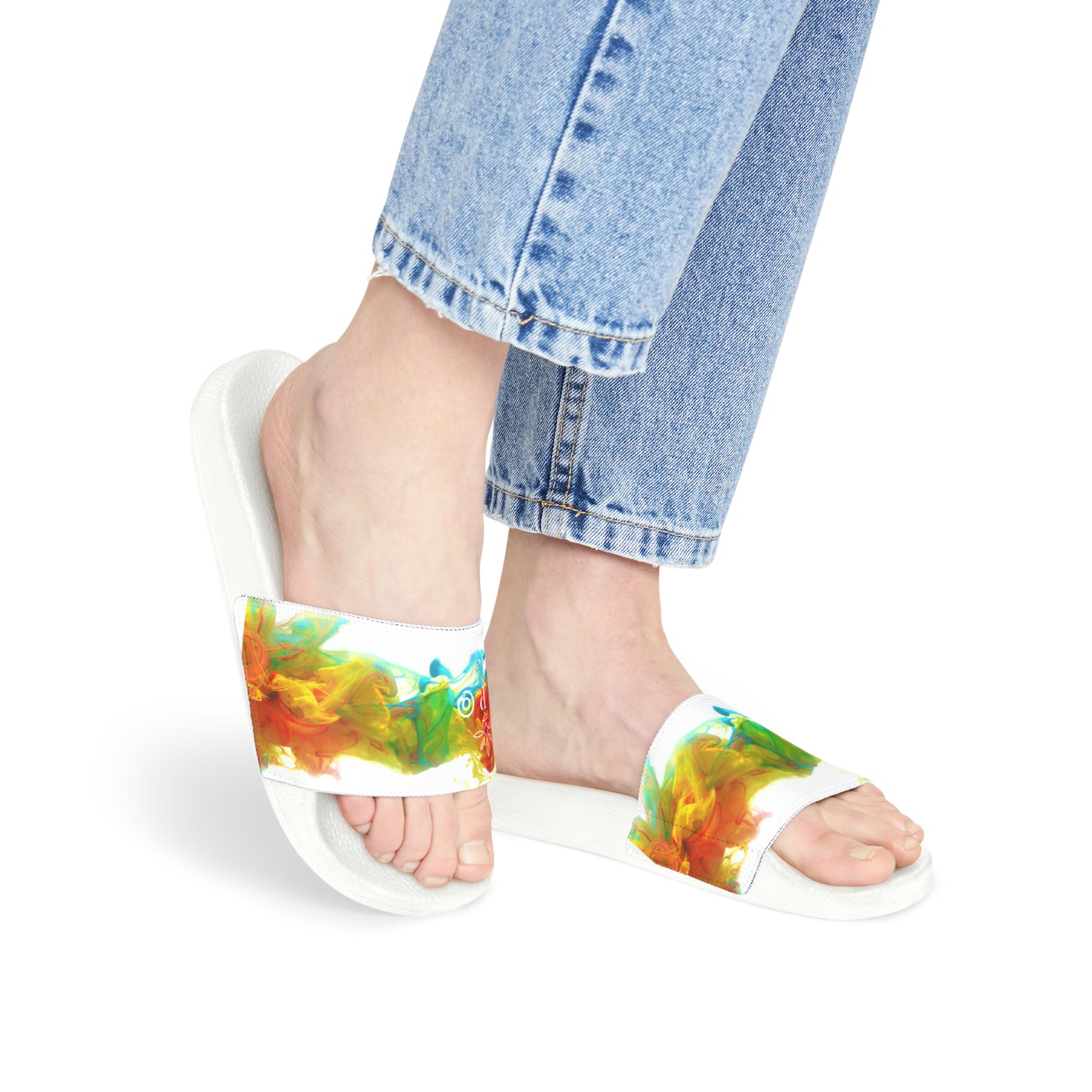 Women's PU Slide Sandals