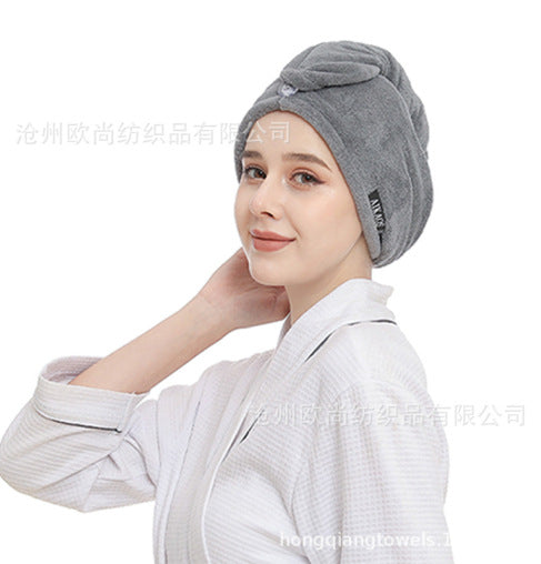 Scarf Hair Towel Shower Cap.