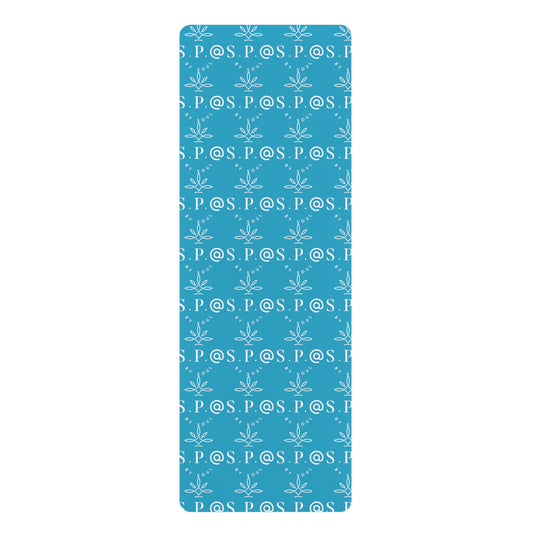 Sp@ By Soul Rubber Yoga Mat -Turqoise