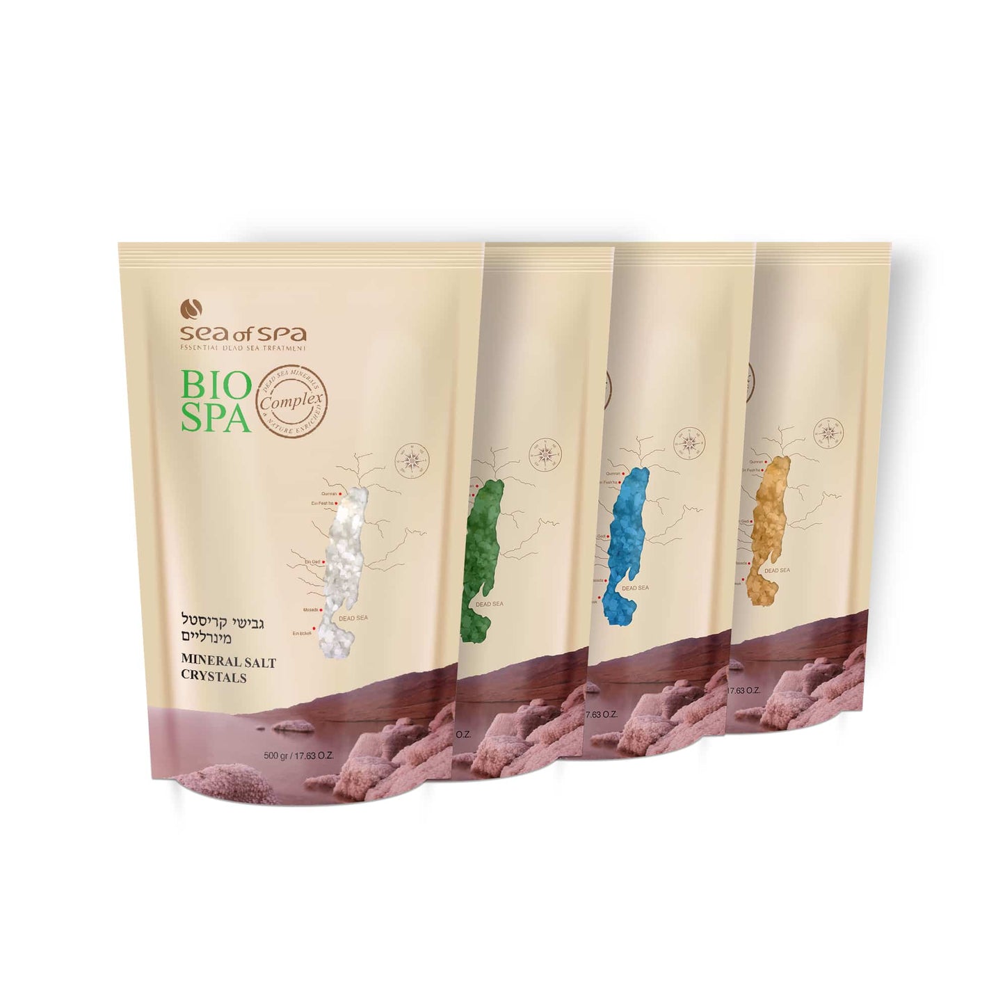 Bio Spa Dead Sea Various Scents, Dead Sea Bath Salt