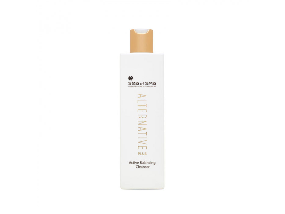 Alternative Plus Active Balancing Cleanser Enriched with Dead Sea Minerals.