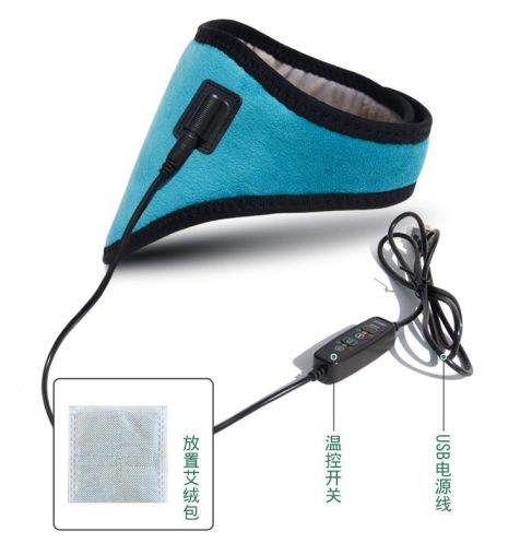 Spot 5V electric heating neck guard wormwood low pressure graphene heating neck guard USB electric moxibustion neck