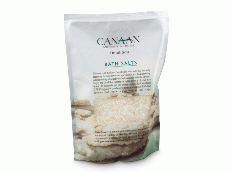 Canaan Bath Salts, Dead Sea Products