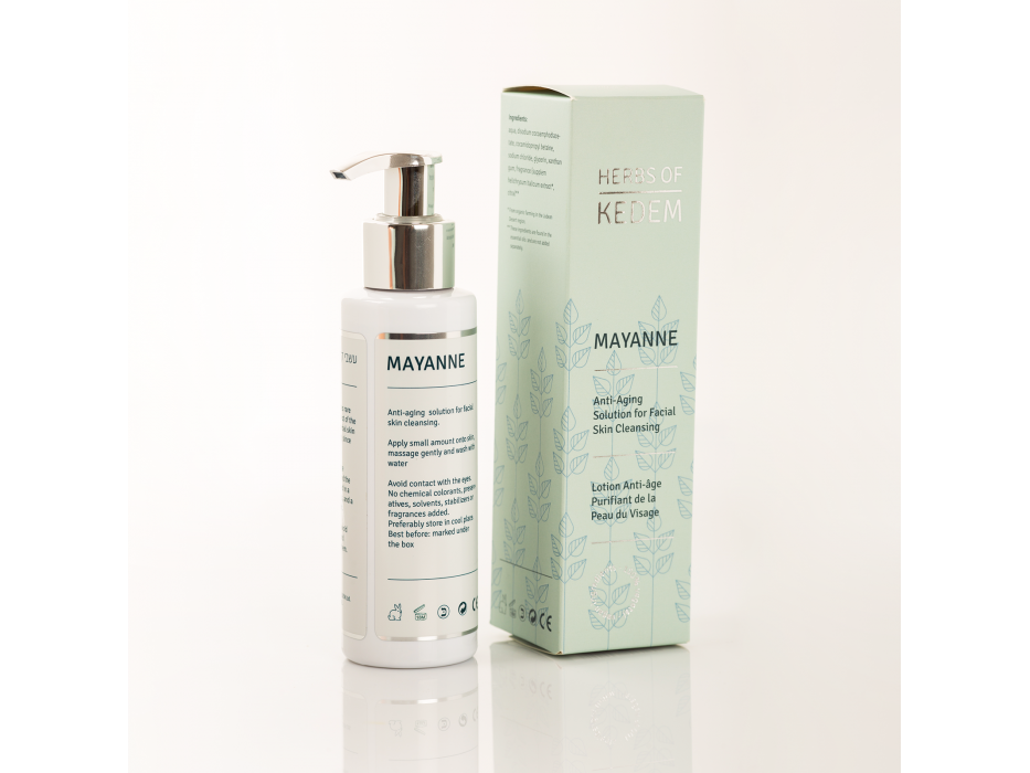 Kedem Cosmetics Mayanne Organic Gentle Liquid Facial Soap