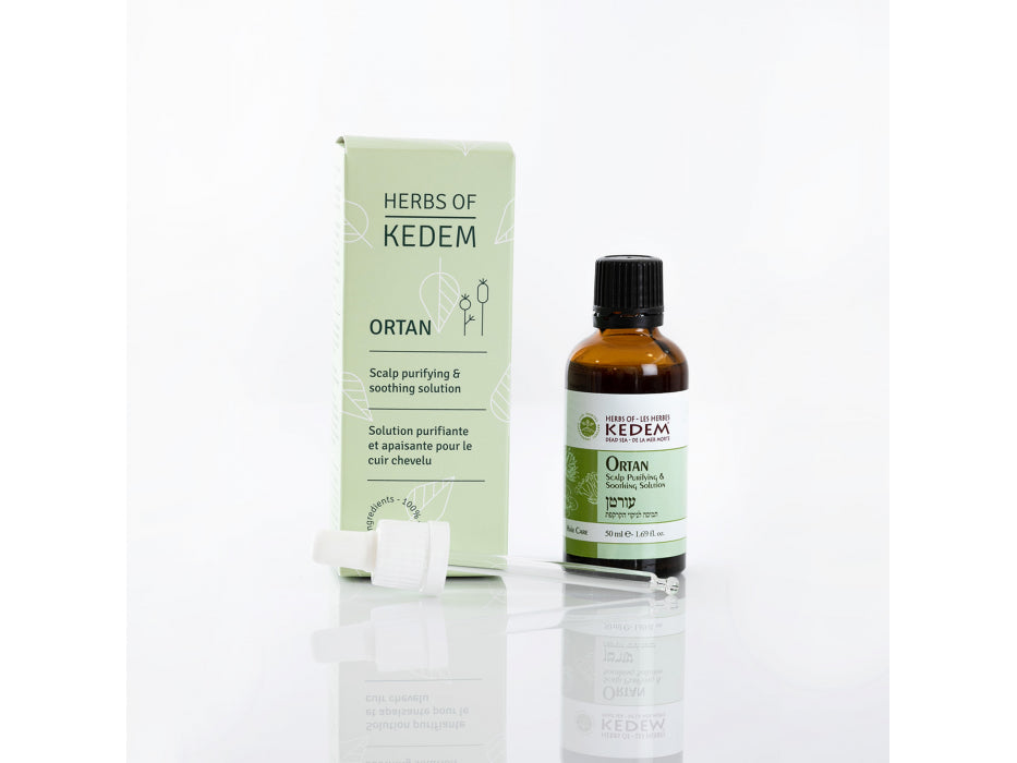 Kedem Cosmetics Ortan Organic Scalp Calming Solution