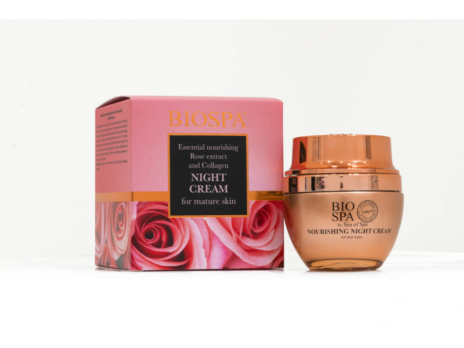 Bio Spa Night Cream Collagen And Rose by Sea of Spa.