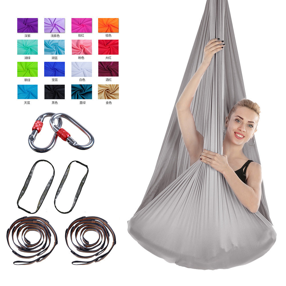 Amazon Elastic Aerial Yoga Hammock. Several Colours