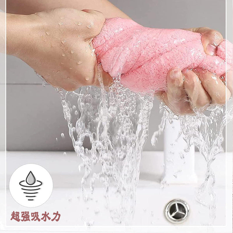 Scarf Hair Towel Shower Cap.